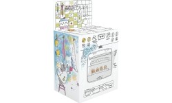 Spatial kitchen XXL coloring book for children