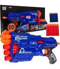 Pistolet zabawkowy Blaze Storm, niebieski