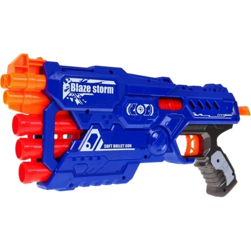 Pistolet zabawkowy Blaze Storm, niebieski