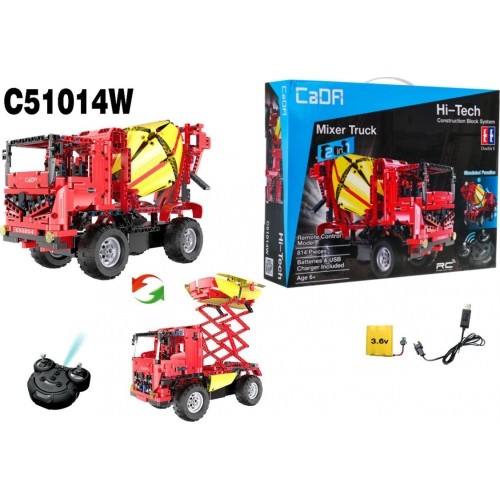 The pads R/C toy car concrete mixer 814 EE