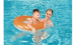 Pink Neon 76 cm SWIMMING Wheel BESTWAY