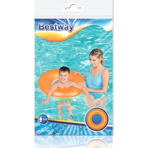 Pink Neon 76 cm SWIMMING Wheel BESTWAY