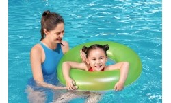 Green Neon Swimming Wheel 76 cm BESTWAY