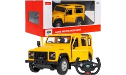 Samochód R/C Land Rover Defender 1:14 RASTAR Żółty