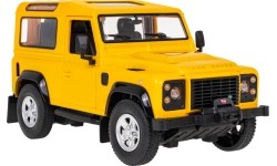 Samochód R/C Land Rover Defender 1:14 RASTAR Żółty