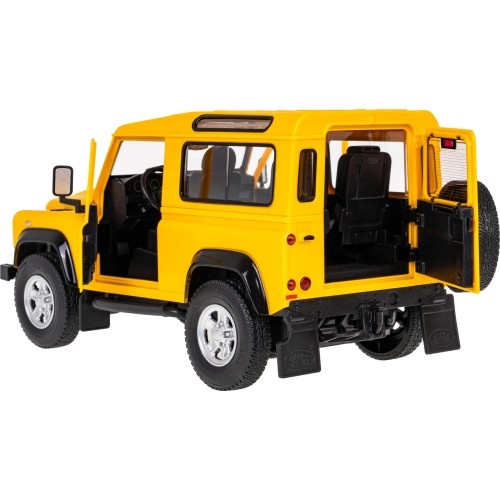 Samochód R/C Land Rover Defender 1:14 RASTAR Żółty