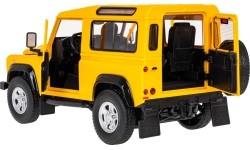 Samochód R/C Land Rover Defender 1:14 RASTAR Żółty