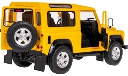 Samochód R/C Land Rover Defender 1:14 RASTAR Żółty