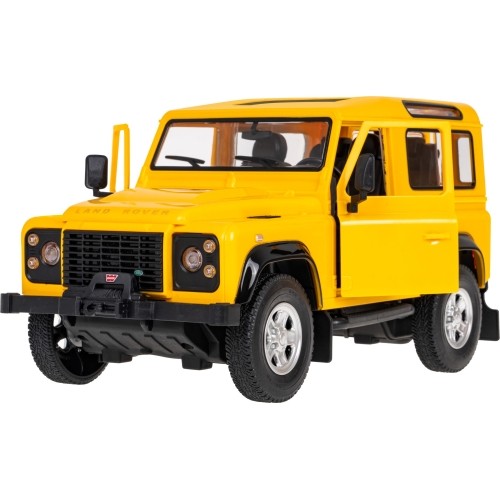Samochód R/C Land Rover Defender 1:14 RASTAR Żółty