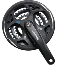 Mechanizm korbowy przedni Shimano Altus FC-M311, 3x7/8 biegów, 48-38-28T, 175mm