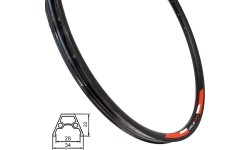 Ratlankis 28/29" SUNSTART HL28D, d-brake, 32H, dvigubas