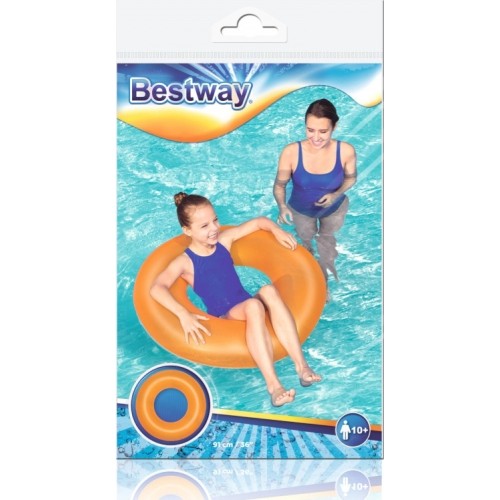 Koło do pływania Orange Neon 91 cm BESTWAY