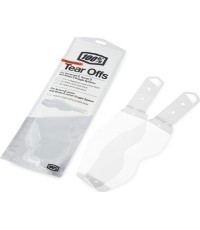 Tear-Offs for Children’s Motorcycle Goggles 100% Strata2/Accuri 2 Youth – 10 Pcs.