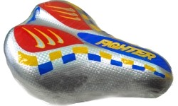 Siodełko rowerowe MonteGrappa 4KIDS 16/20" srebrne 200x150mm