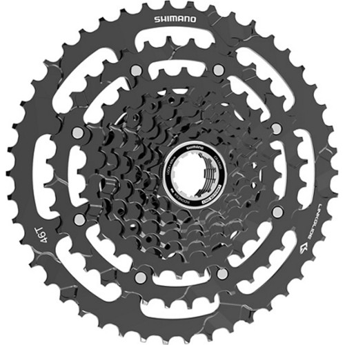 Kaseta tylna Shimano CUES CS-LG400-9 // 9-rzędowa (11-46T)