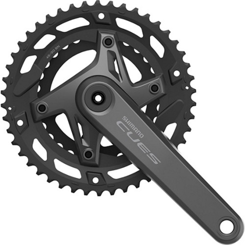 Mechanizm korbowy przedni Shimano CUES FC-U6000-2 // 175 mm, 46-30T // 9/10-biegowy