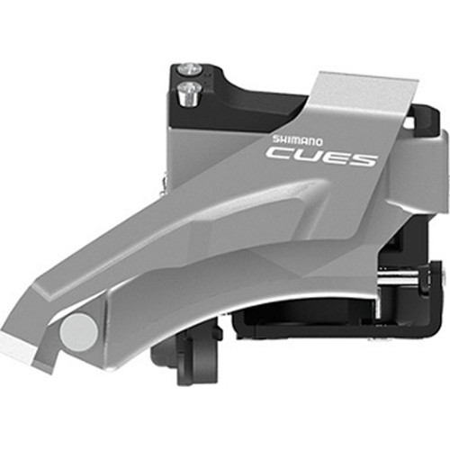 Przerzutka przednia Shimano CUES P-FD-U4000-L // 2x9/10 biegów, Double Top Swing, 28.6/31.8/34.9 mm
