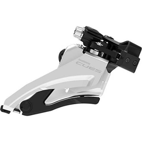 Przerzutka przednia Shimano CUES P-FD-U4000-M // 2x9/10-speed, Double Side Swing, 28.6/31.8/34.9 mm