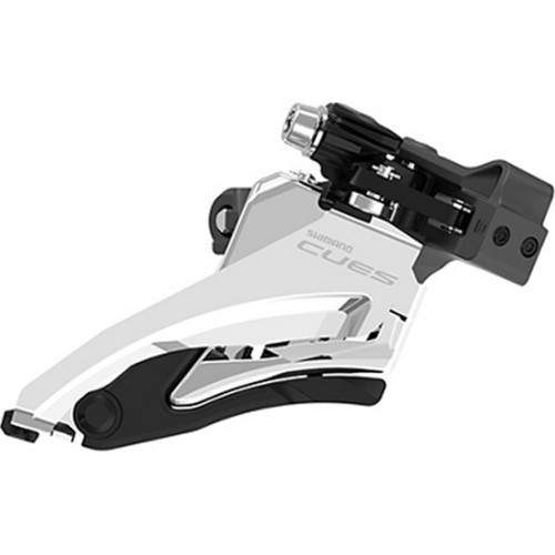Przerzutka przednia Shimano CUES P-FD-U6000-M // 2x10/11-biegowa, Double Side Swing, 28.6/31.8/34.9 mm