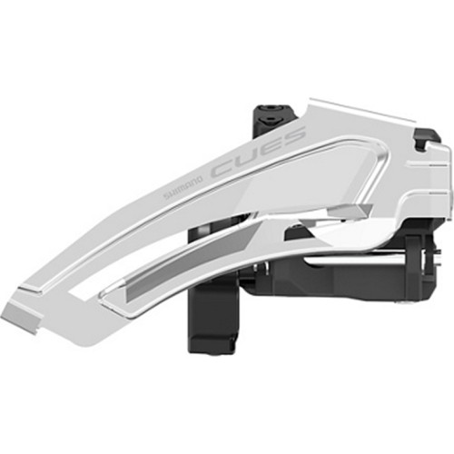 Przerzutka przednia Shimano CUES P-FD-U6010-L // 2x10/11-speed, Double Top Swing, 28.6/31.8/34.9 mm