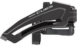 Przerzutka przednia Shimano CUES P-FD-U8010-L // 2x10/11-biegowa, Double Side Swing, 28.6/31.8/34.9 mm