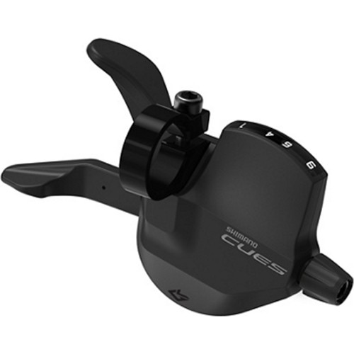 Manetka Shimano CUES SL-U40009RSET, Rapidfire Plus, 9-rzędowa, z wyświetlaczem optycznym