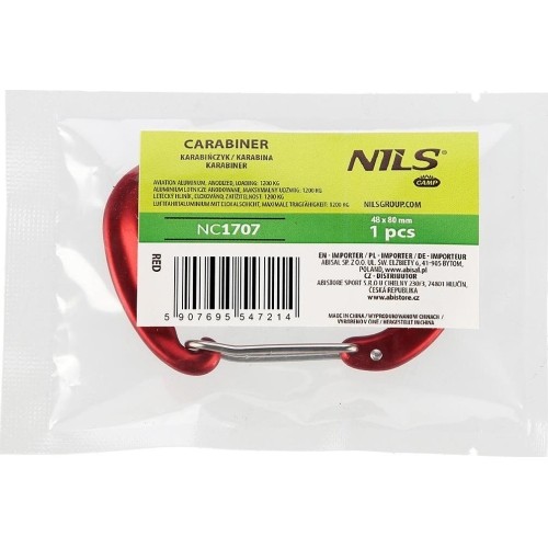 Karabińczyk NILS Camp NC1707 12KN, czerwony