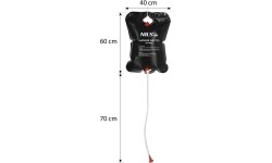 Przenośny prysznic NC1711 Nils Camp 20 l