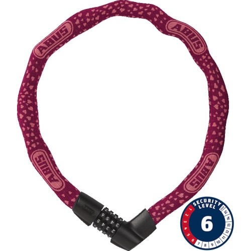 Zapięcie Abus Tresor 1385/75 cherry heart