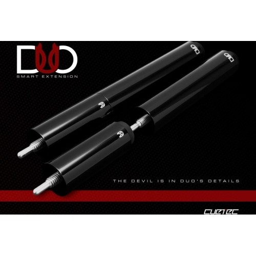 Cue Extension, Cuetec Duo Extensions, metallic-black