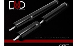 Cue Extension, Cuetec Duo Extensions, metallic-black