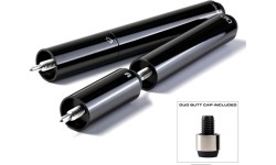 Cue Extension, Cuetec Duo Extensions, incl. adapter, metallic-black