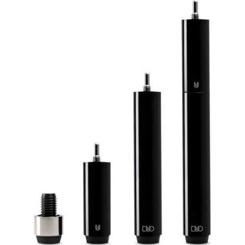 Cue Extension, Cuetec Duo Extensions, incl. adapter, metallic-black