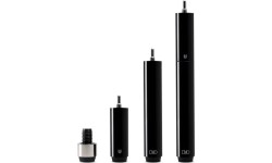 Cue Extension, Cuetec Duo Extensions, incl. adapter, metallic-black