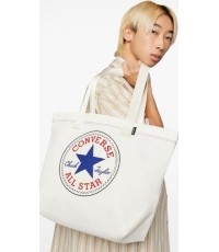 Converse Krepšys Canvas Tote Egret/Converse Blue White 10023817 A01