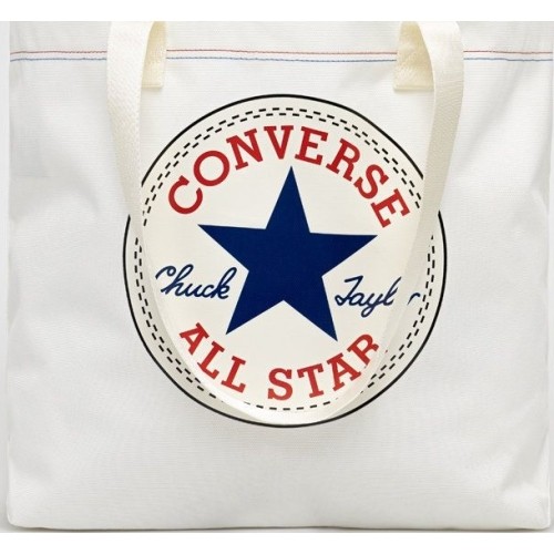 Converse Krepšys Canvas Tote Egret/Converse Blue White 10023817 A01