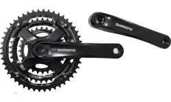 Priekinis žvaigždžių blokas SHIMANO Tourney TY501 // 3x6/7/8 pav., 48-38-28T, 170mm