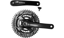 Priekinis žvaigždžių blokas SHIMANO Tourney TY501 // 3x6/7/8 pav., 48-38-28T, 170mm