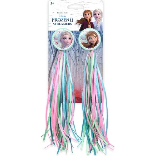 Frędzle do chwytów kierownicy FROZEN (para, zielonkawe)