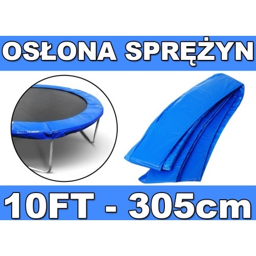 Kołnierz PAD do trampoliny 10FT, niebieski