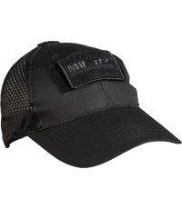 BLACK NET BASEBALL CAP