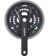 Priekinis žvaigdžių blokas Shimano FC-M361 // 3x7/8 pav., 48-38-28T, 175mm