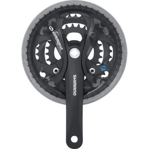 Przednia korba z zębatkami Shimano FC-M361, 3x7/8 bieg., 48-38-28T, 175mm