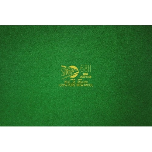 Billiard Cloth, Strachan 6811 New Club, 28oz, 196cm, Snooker