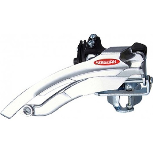 Priekinis perjungiklis Saiguan FD QD-23A // 3x7/8-speed, Dual-Pull, 42T-48T, 28.6/31.8/34.9 mm