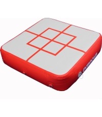 Nadmuchiwany kwadratowy moduł do odbicia 3D do skoku – 95 x 95 x 20 cm