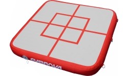 3D PUSH-OFF SQUARE INFLATABLE MODULE - SPECIFIC VAULTING - 95 x 95 x 10 cm