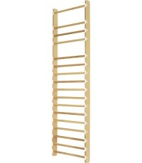 Drabinka gimnastyczna z litego drewna, dla 1 osoby, długość 83 cm