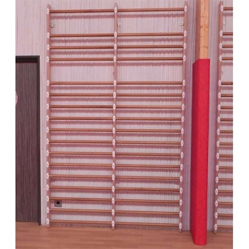 SOLID WOOD WALL BAR - 2 PERSON SET - LENGTH 163 cm (*)