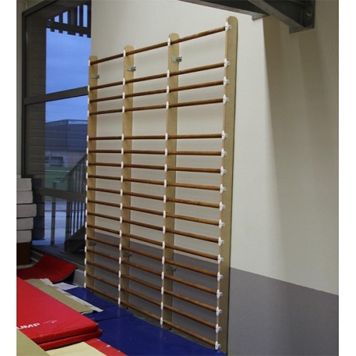 SOLID WOOD WALL BAR - 3 PERSON SET - LENGTH 243 cm (*)